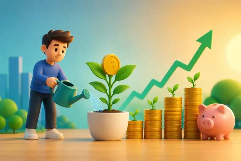 Building dividend income from a small starting investment