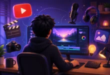 Producing a faceless YouTube channel without appearing on camera
