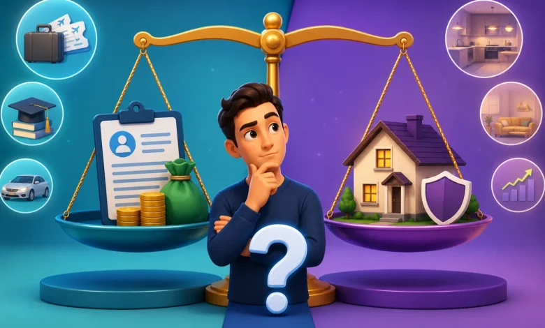 Weighing a personal loan against borrowing on home equity