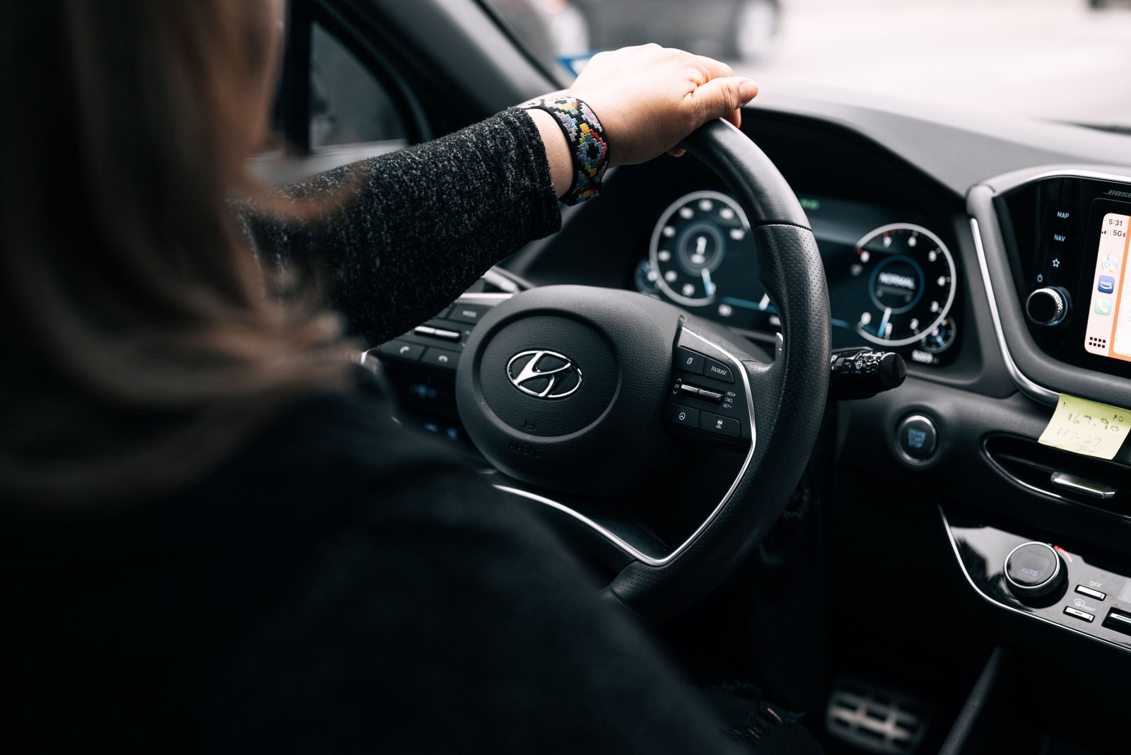 Telematics driving app monitoring speed and braking for young drivers