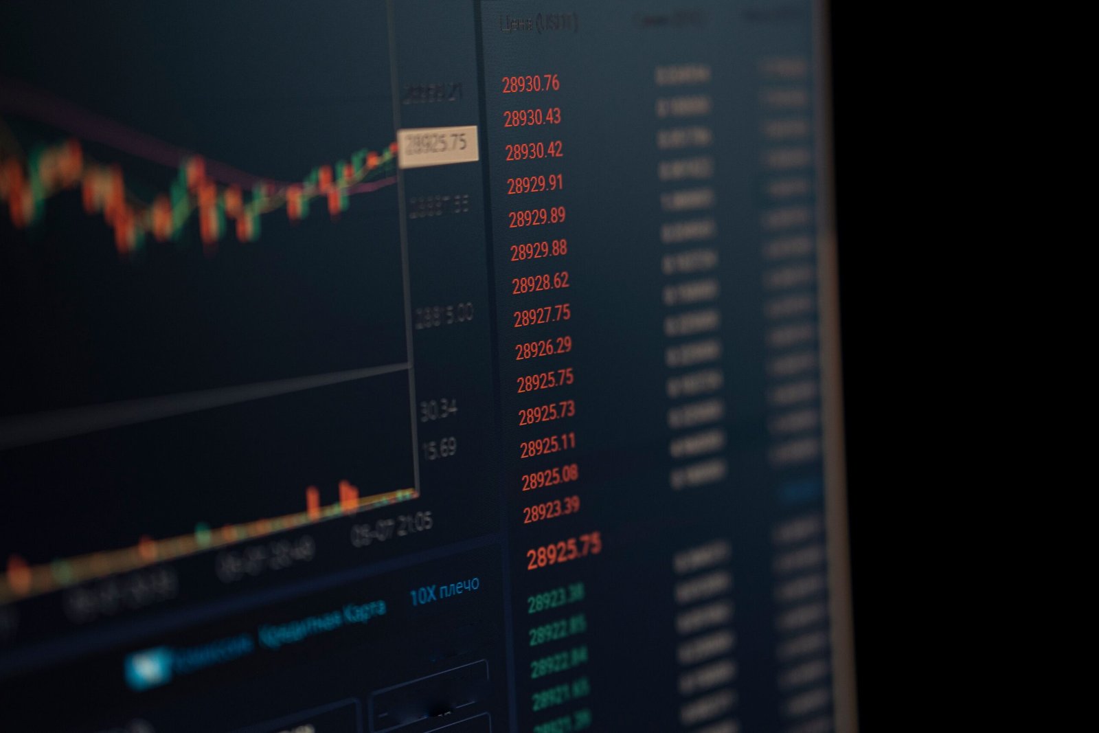 Spot Bitcoin ETF flows shown on a market data screen