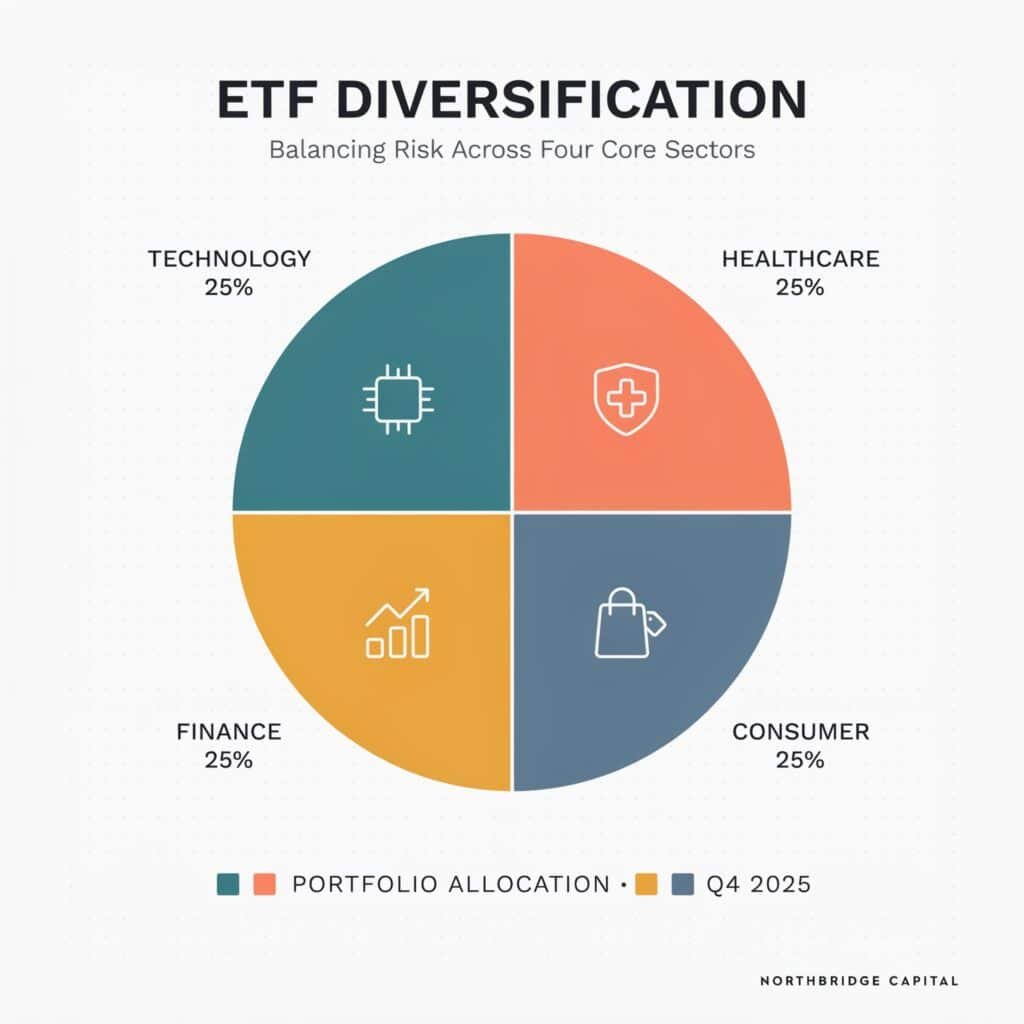 How ETF diversification helps beginner investors reduce risk