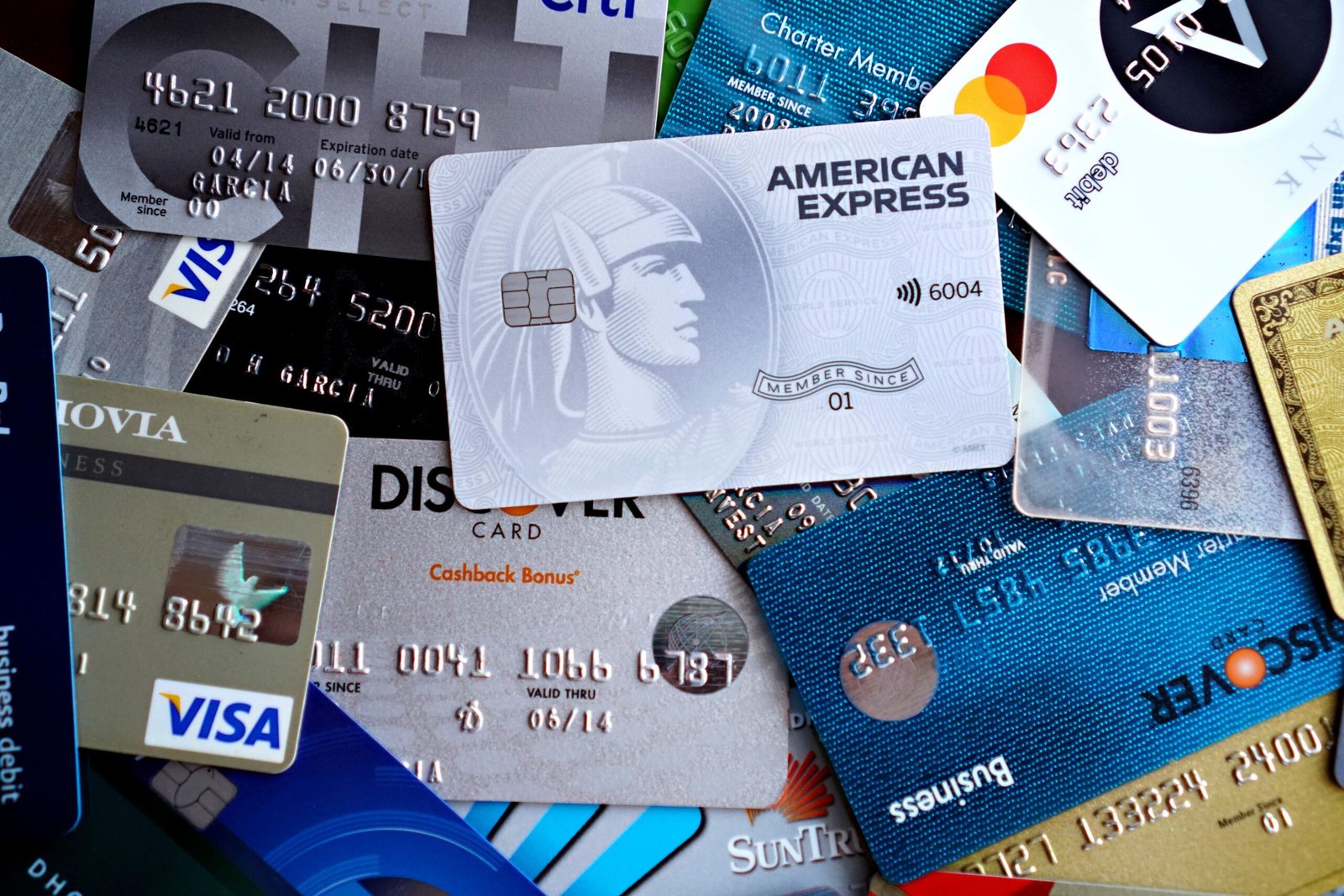 Stack of credit cards when choosing to downgrade rather than cancel a credit card