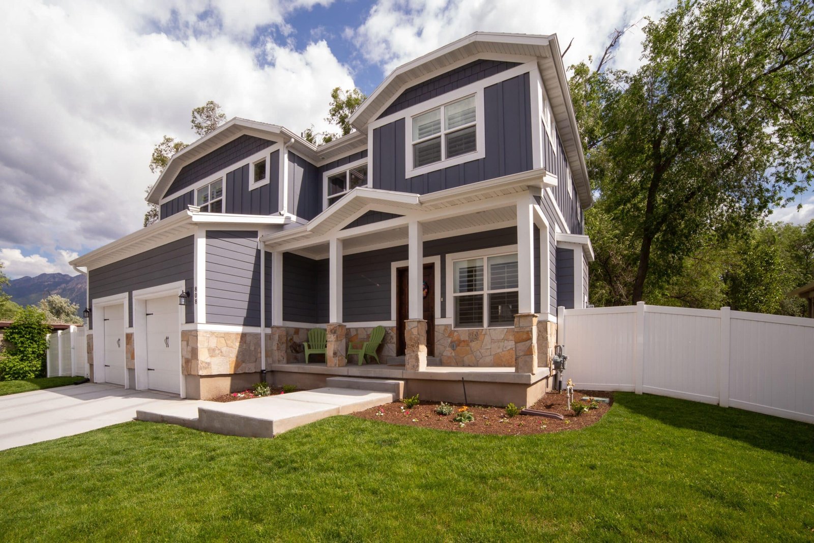 Modern family home purchased with a fixed rate mortgage