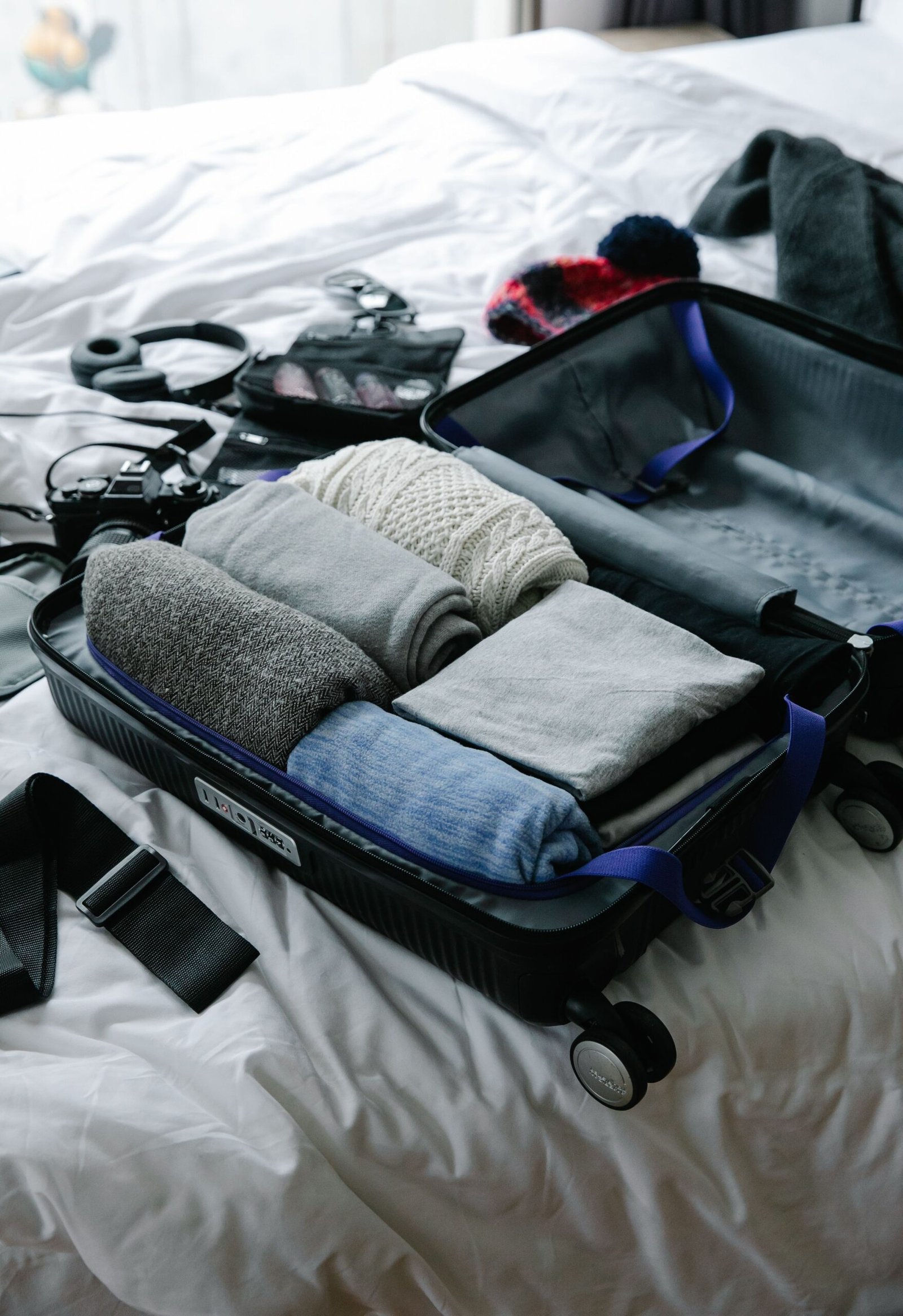 Packing for a trip booked with travel credit card points before they expire